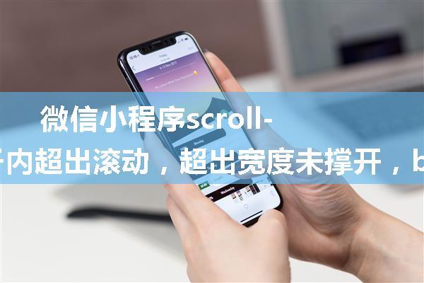 微信小程序scroll-view在盒子内超出滚动，超出宽度未撑开，border长度不够