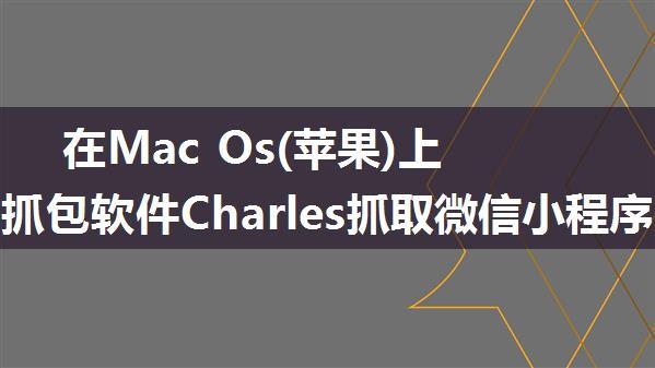 在Mac Os(苹果)上用手机抓包软件Charles抓取微信小程序中的高清无水印视频