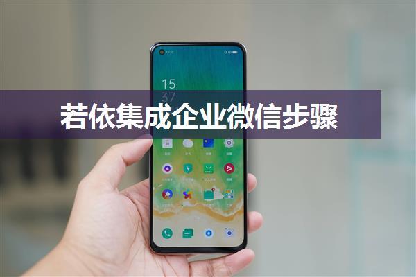 若依集成企业微信步骤