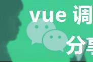 vue 调用微信分享接口 分享截图图片