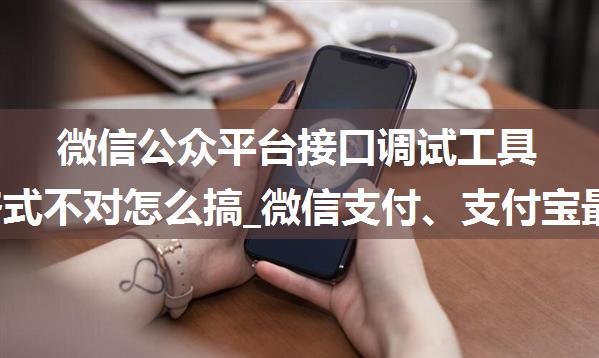 微信公众平台接口调试工具json格式不对怎么搞_微信支付、支付宝最全接入指引，看完立刻就可以上手！...