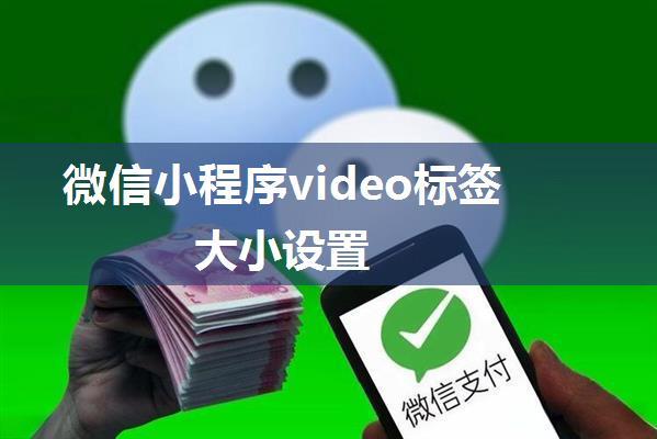 微信小程序video标签大小设置