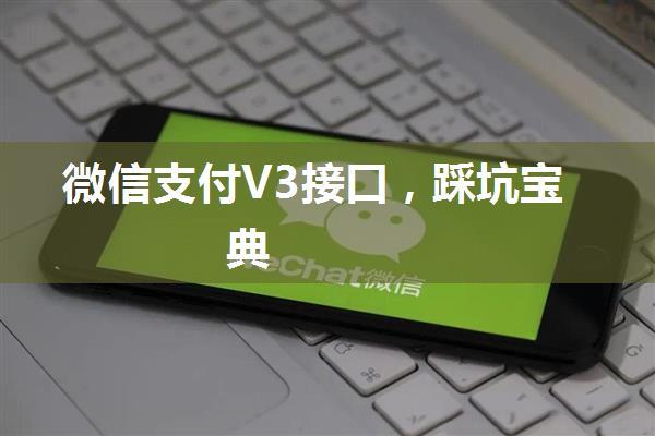 微信支付V3接口，踩坑宝典