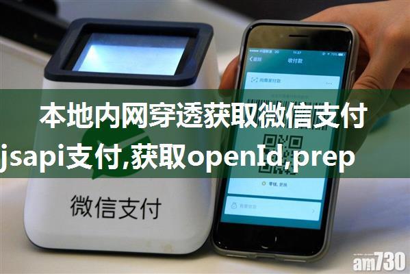 本地内网穿透获取微信支付回调，jsapi支付,获取openId,prepayId,调起支付