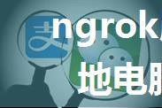 ngrok服务器搭建(本地电脑与微信交互)