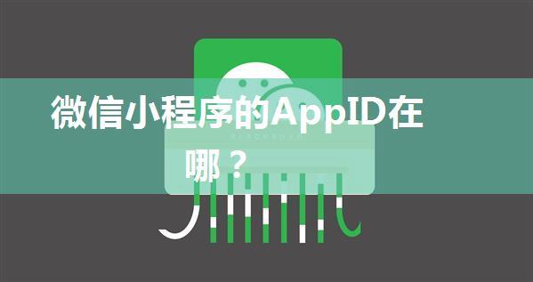 微信小程序的AppID在哪？