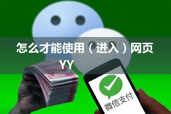 怎么才能使用（进入）网页YY