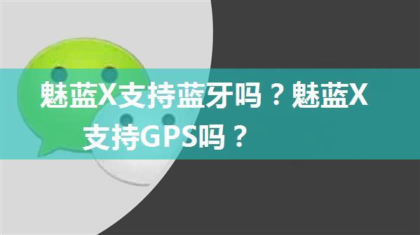 魅蓝X支持蓝牙吗？魅蓝X支持GPS吗？