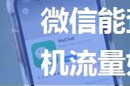 微信能查询手机话费吗 手机流量如何查询【详解】