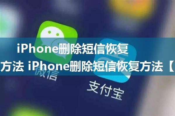 iPhone删除短信恢复有哪些方法 iPhone删除短信恢复方法【教程】