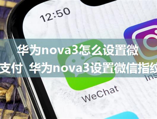 华为nova3怎么设置微信指纹支付 华为nova3设置微信指纹支付步骤【详解】