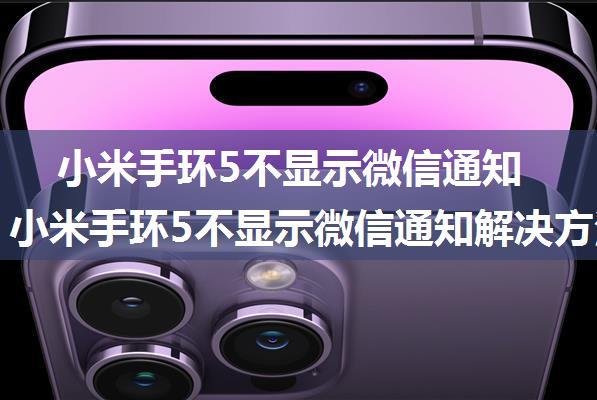 小米手环5不显示微信通知怎么办 小米手环5不显示微信通知解决方法【详解】