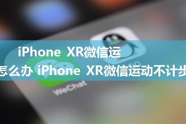 iPhone XR微信运动为0怎么办 iPhone XR微信运动不计步数的解决方法【教程】