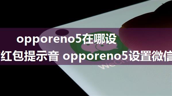 opporeno5在哪设置微信红包提示音 opporeno5设置微信红包提示音方法【教程】