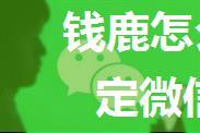 钱鹿怎么绑定微信 钱鹿绑定微信方法【详解】