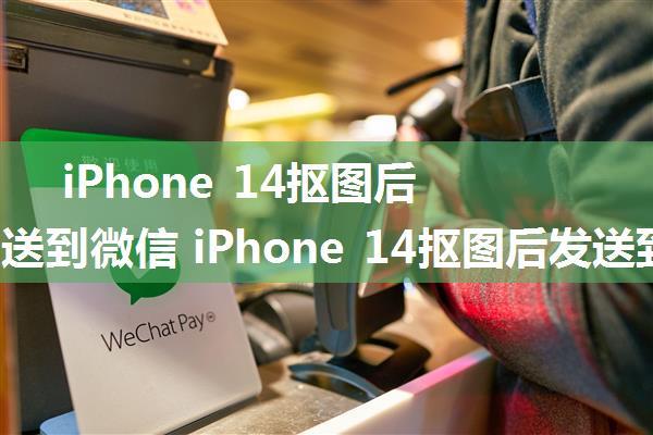 iPhone 14抠图后如何发送到微信 iPhone 14抠图后发送到微信方法【详解】