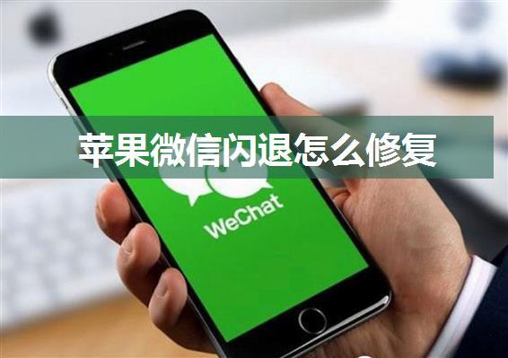 苹果微信闪退怎么修复